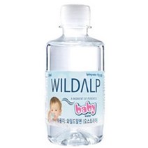 waterlime 와일드알프 베이비워터 먹는샘물 지하암반수 250ml, 11개