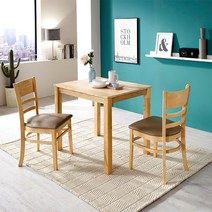 [이쏘] 데이퍼니처 캐빈A 인테리어 인조가죽 원목 식탁의자 11570EA, 쿠팡 본상품선택, 쿠팡 엔틱