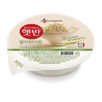 햇반 발아현미밥, 12개, 210g