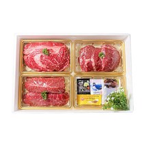 1kg 가득 담은 국내산 소고기 명절 선물 세트, 1kg(명품선물세트)