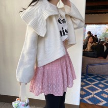 팅커벨 밴딩 스커트