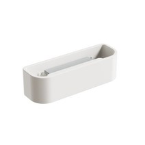 핸드크림짜개 치약 물감 짜개 선반 펀칭 없는 벽걸이 클렌징 폼 욕실 화장실 벽 칫솔 수납 클립, 01 화이트【2개장】