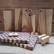 나무도마 모음 [플라잉트리] 캄포도마 편백도마 앤드그레인 도마거치대 캠핑 집들이 선물, 편백사각(특대)