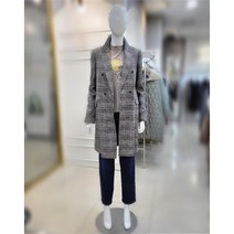 안지크 세이브존05 체크롱 롱자켓 SZAD4JK1100