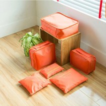 여행 준비가 즐거워지는 여행용 파우치 6p 세트