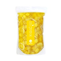 담아요 대용량팩 파인레몬청 2kg 카페수제청 과일청 카페용 파인애플청