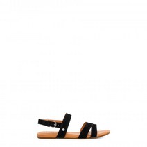 UGG 어그 for women 앵클 밸크로 샌들 카이티 슬링백 - 블랙