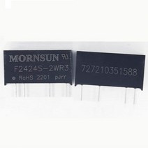 MORNSUN F2412S-2WR2/F2424S-2WR2 2W 절연 DC-DC 변환기 고정 입력 전압 조절되지 단일 출력, F2424S-2WR2_2W