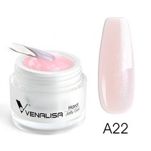 젤네일 탑코트 VENALISA 대용량 50ml 광치료 연장 라텍스 화이트 네이키드 바비 파우더 젤리 강화 네일겔 368KG8, 22 펄 분유