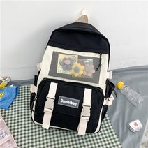 어린이 초등학생 학교 귀여운 책가방 일본 여행 여성 중학생 학생 캐주얼 대용량 백팩 가방세트
