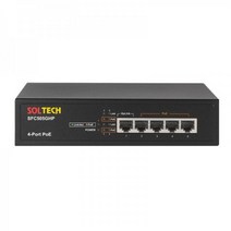 솔텍 SFC505GHP 기가비트 4포트 POE스위치 1G UpLink SFC505HP 후속모델 국산정품 오늘출발