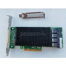 9400-16i SATA/SAS HBA 컨트롤러 RAID 12 Gbps PCIe 16 포트 NVME HDD 지원, 한개옵션0