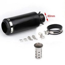 오토바이 배기 SC 머플러 야마하 혼다 GSR750 Z250SL 400 Z800 900 CBR300 500 S1000 ER6N SV650 R1 R3 R6 51mm 60mm, 4.SC 60mm