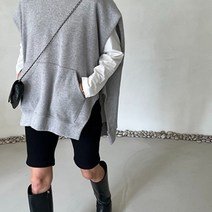 보니샵 / 2022 F/W 케이프 후드 베스트