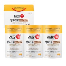 종근당건강 락토핏 생유산균 플러스 아연 선물세트, 단품, 단품