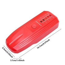 디지털 전자기 방사선 검출기 센서 LCD 표시기 데이터 잠금 EMF 측정기 자기장 주파수 측정기, 3D
