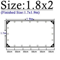 포장마차비닐 붕어빵 천막 야외 접이식 텐트 창고형, 1.8x2m