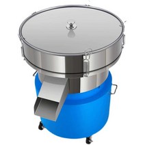 진동 선별기 분말 체 원형 석발기 밀가루 스크린 기계, 직경 60cm 스크린 380V 750W