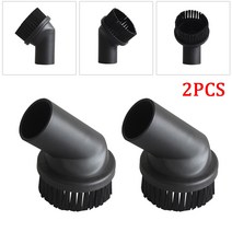Miele Nilfisk 진공 청소기 호스 및 연장 파이프용 원형 브러시 먼지 제거 도구 액세서리 호환 35mm 2 개, 한개옵션0