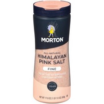 Morton Himalayan Pink Salt Fine 몰튼 히말라얀 핑크 파인 솔트 17.6oz(500g) 2팩