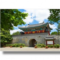 스티커식 뮤럴 벽지 AT1504414 벽화 실크/패브릭/쉽게붙이는 접착식패브릭 (2/3/4폭 선택가능), 실크벽지 (풀칠해야됨) 2폭-200x230cm