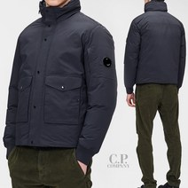 CP컴퍼니 22FW MICOR M 덕다운 남성 패딩 점퍼 BK