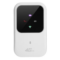 와이파이 티피링크 유 무선 공유기 휴대용 4g lte 라우터 150mbps 모바일 잠금, 하얀색