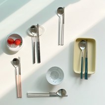 골든벨 모네 수저세트 숟가락 젓가락 백화점 커트러리, 01.블랙