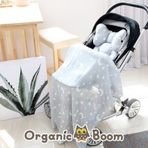 [오가닉붐]착한 유기농 1+1행사-대나무 밤부 머슬린 블랭킷/속싸개/거즈 여름 낮잠 어린이집 아기 이불, 선택1_네츄럴 오가닉 블랭킷:선택2_네츄럴 오가닉 블랭킷