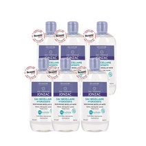 오떼르말종작 리하이드레이트 미셀라 워터 500ml Eau thermale Jonzac Eau Micellaire Rehydrate, 6팩