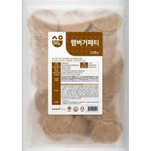 삼양 햄버거패티, 4개, 2500g