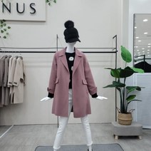 조이너스 여성 핸드메이드 심플 모직 코트 JAAW0-TCH410-4