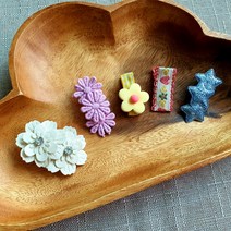 신생아 백일여아 돌전아기 머리핀셋트