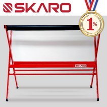 일프로 - 테니스 배드민턴 라켓거치대 SRC-090 라켓정리대 840x700mm 라켓진열대 라켓20개정리, 레드