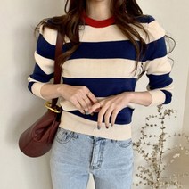 넥라운드 베이직 기본 스트라이프 티셔츠 긴팔 배색 후드티 여자 오버핏 단체맨투맨 대가족티셔츠