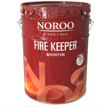 노루페인트 화이어키퍼 방염페인트 수성/유성 저용량-(필증 유), 방염-수성백색무광-4L