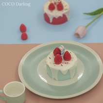 (DIY세트) 케이크캔들 소이 캔들 향초 만들기 키트 퇴사 쓸데없는 선물 석고방향제, 파란색