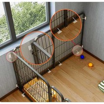 튼튼한 실내 강아지 케이지 울타리 철장 대형강아지