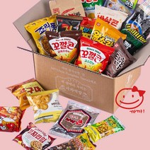 과자선물세트 옛날과자 인간사료 대용량 문방구 간식 20종, 1세트