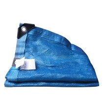 파란색 차광막 차양막 자외선차단 타프 농업용 캠핑용 농막 밭 옥상 그늘, 4 m x 4 m, 단일사이즈