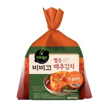 CJ더마켓 집반찬 집밥 가정식 자취템 탑티어 비비고 썰은배추김치 더풍부한맛 배추 총각 열무 국산 업소용 김치 900G, 2개