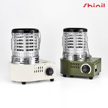 신일전자 가스난로 야외 낚시 캠핑히터 차박 부탄가스 히터 SCG-1400W 무료발송 _S, 아이보리
