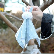 바이핸즈 diy키트 퀼트패키지 소품만들기 - 손수건인형(블루)