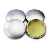 Vossen CV3 CV5 퓨어 베이스 자동차 차량용 휠 센터 커버 림 64.5mm 엠블럼 없음 합금 휠용 범용 허브 캡 4, 01 4xSilver