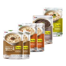 샘표 밸런스죽 세트 소고기2+전복삼계2+야채1+흑임자1