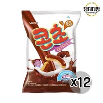 크라운 콘초 초코가나슈 66g X 12개, 크린환경산업 1, 크린환경산업 본상품선택