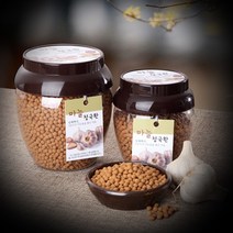 국산콩 발효 마늘 청국환 500g 청국장 환 발효콩 대두 마늘 어르신 건강 식품, 4개