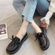 [P1M] 리본끈 로퍼 3.5CM 631-1 / 여성화 여성단화 여성스니커즈 흰색운동화 운동화 ( P1M / 73254EA )