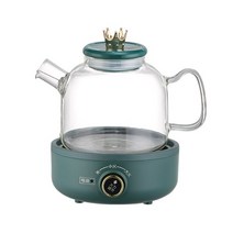 중탕기 차탕기 전기약탕기 DMWD-다기능 전기 유지 건강 주전자 110V 차 유리 온수 난방 보일러 열 꽃 필, 01 Knob model_03 UK