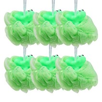 TICHk 아동샤워볼 성인고급샤워볼 6개 마장갑 사은품증정 아기샤워볼 샤워타올 거품타올 샤워볼저자극, 아동, 개구리3+랜덤3